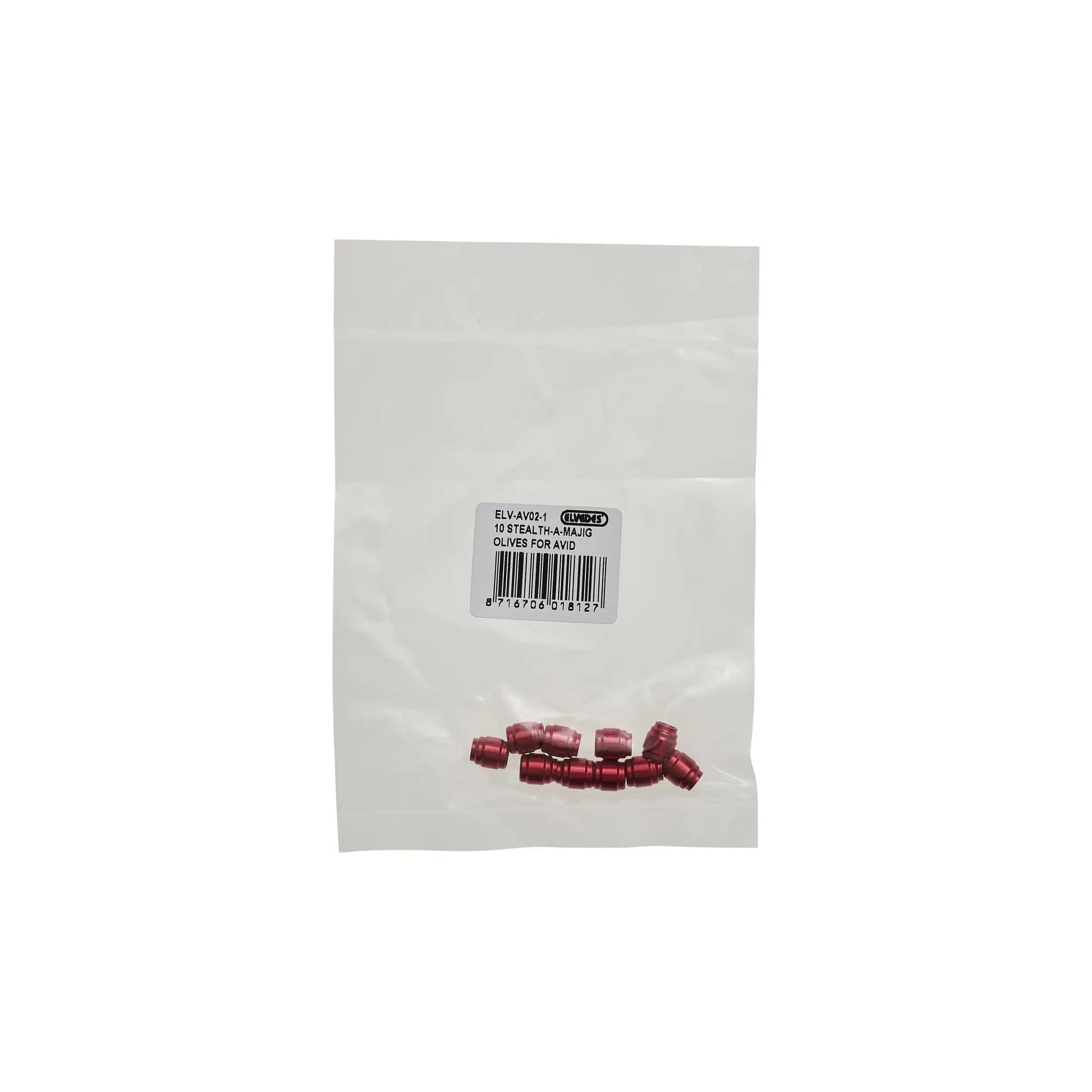 Klemring Elvedes Voor Avid / Sram Hydraulische Leiding (10 Stuks) - Le Coq Wielerartikelen