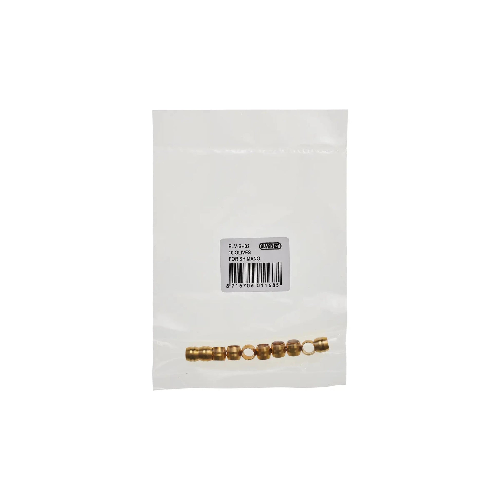 Klemring Elvedes Voor Shimano Hydraulische Leiding (10 Stuks) - Le Coq Wielerartikelen