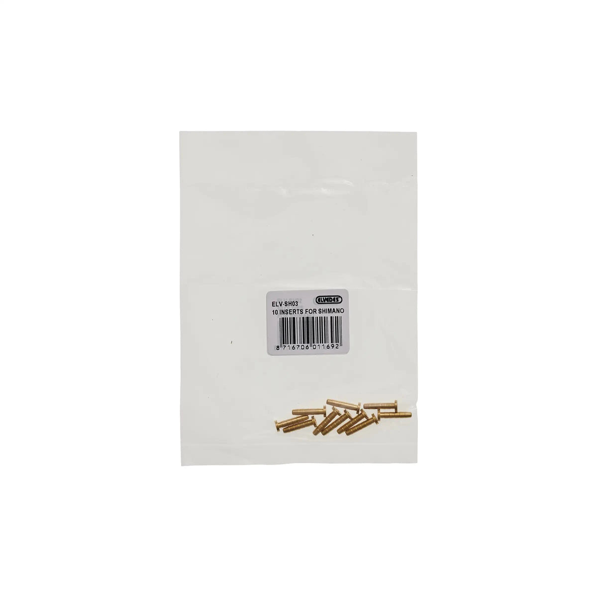 Tien Elvedes leidingnippels voor Shimano SM-BH59 hydraulische remleidingen, geschikt voor betrouwbare remprestaties.
