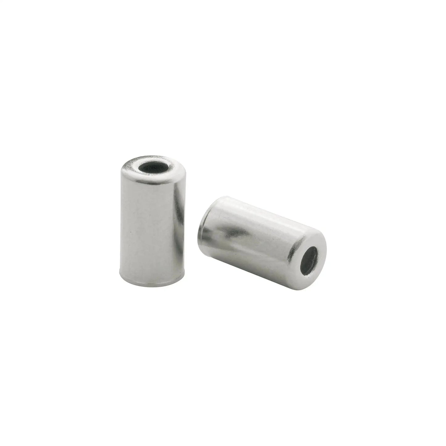 Kabelhoedje Elvedes Ø5,0Mm Messing - Zilver (200 Stuks) - Le Coq Wielerartikelen