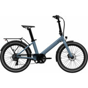 Kleine elektrische vouwfiets van Eovolt, model Evening 24 V2, met compact frame en elektrische aandrijving