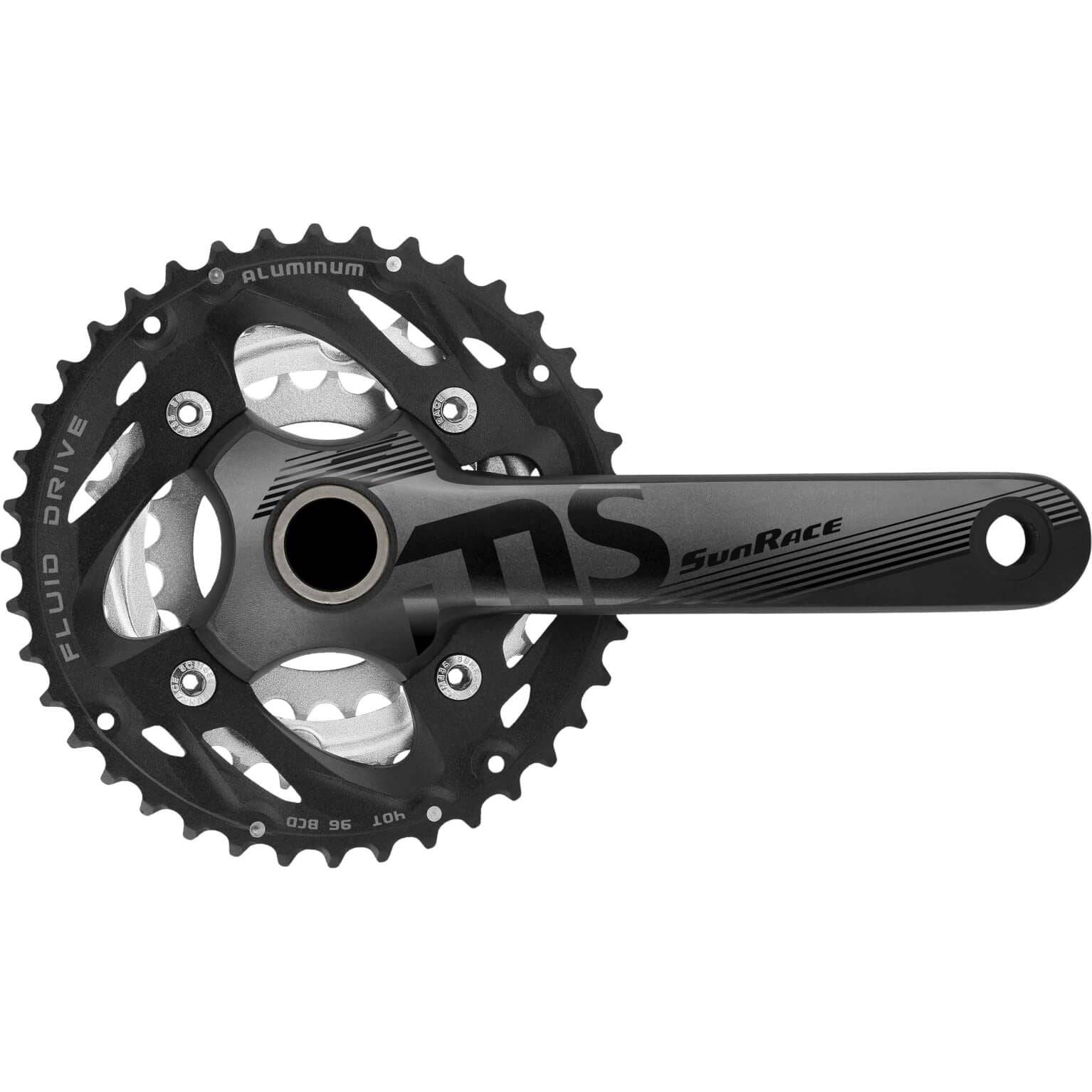 Sunrace Crankstel Ms50 40/30/22 10V - Le Coq Wielerartikelen