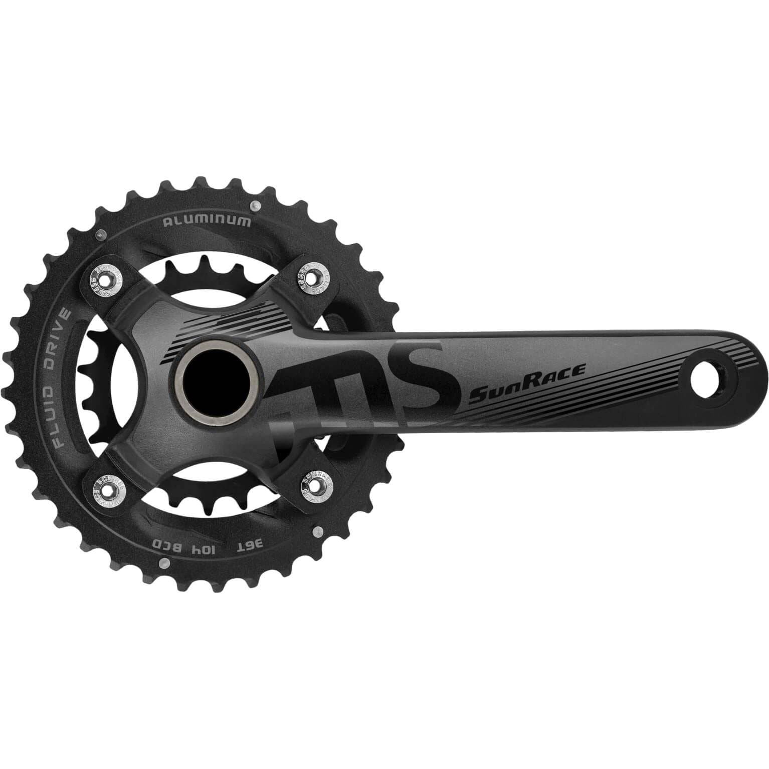 Sunrace Crankstel Ms66 36/22 10V - Le Coq Wielerartikelen