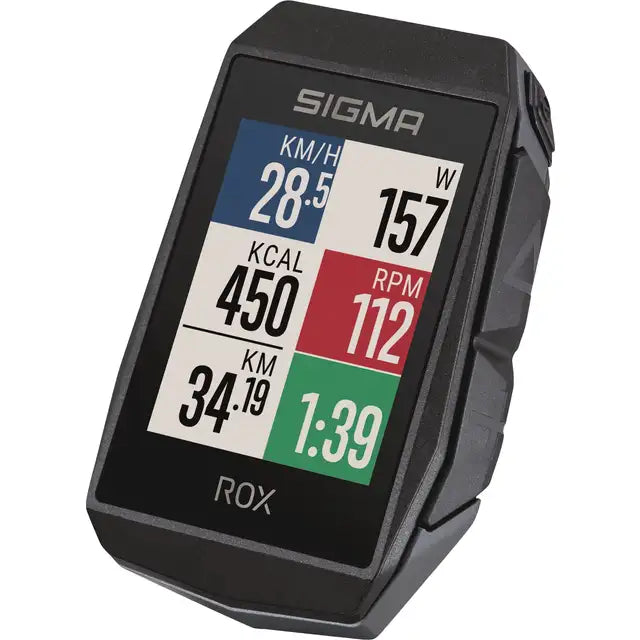 Sigma Rox 11.1 EVO GPS Fahrradcomputer Mit Standard-Lenkerhalterung Schwarz