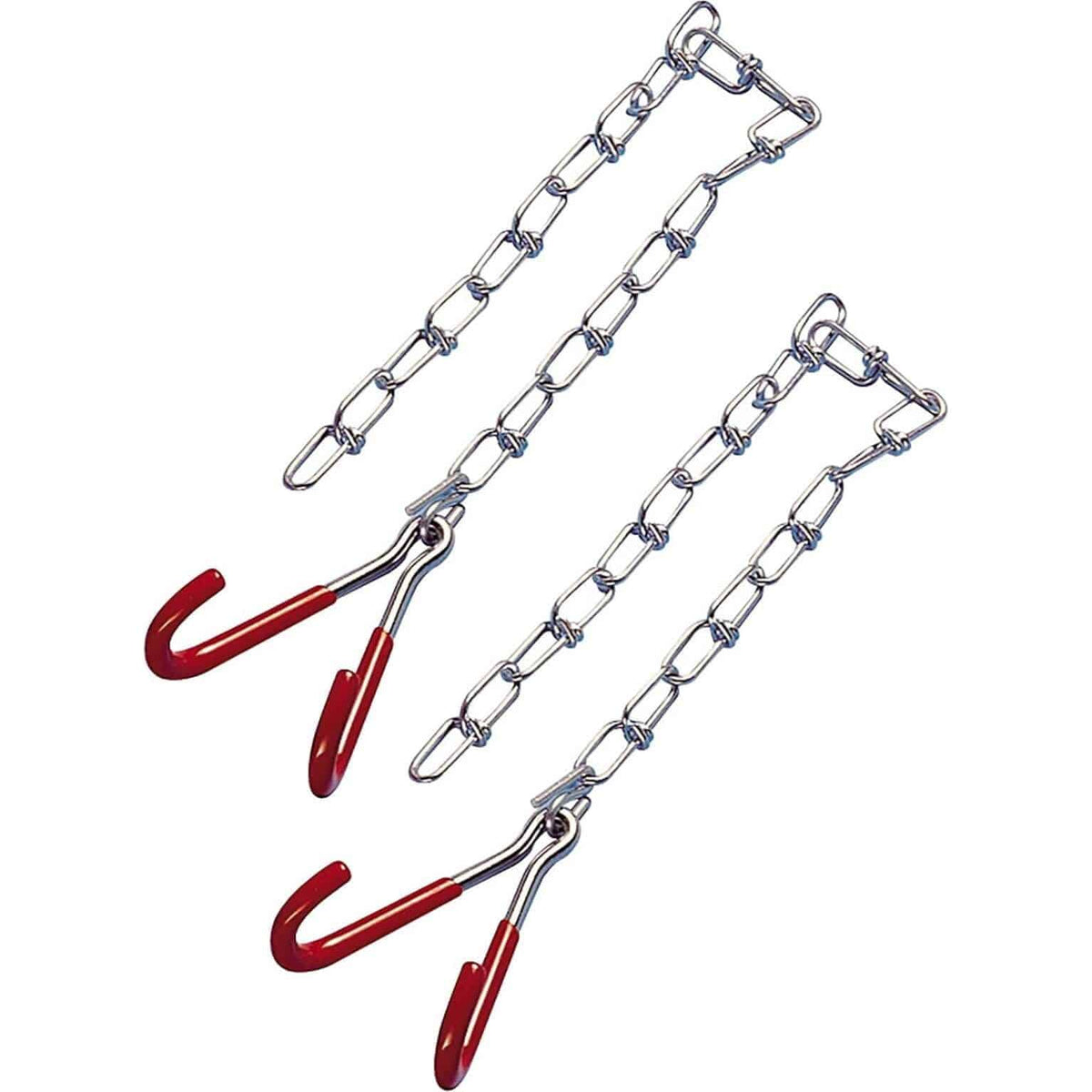 Icetoolz P661 fietsophangketting, stevige metalen ophanghaak voor veilige montage en opslag van fietsen.