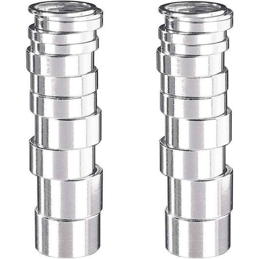 Ergotec Spacerbox 1.1/8 Zilver - Le Coq Wielerartikelen