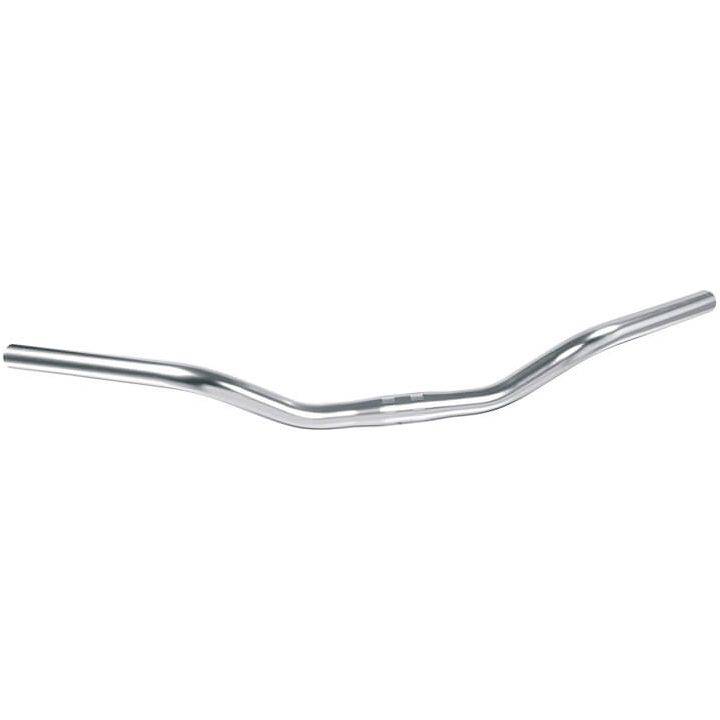 Ergotec stadsfiets stuurbocht 25.4 mm chromen afwerking voor City-Cruiser fietsen, verstelbaar en comfortabel.