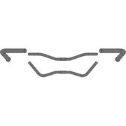 Zwart Ergotec Stuttgarter 25.4 stuurbocht voor stadsfiets, stevig en comfortabel stuurcomponent voor stadsfietsen