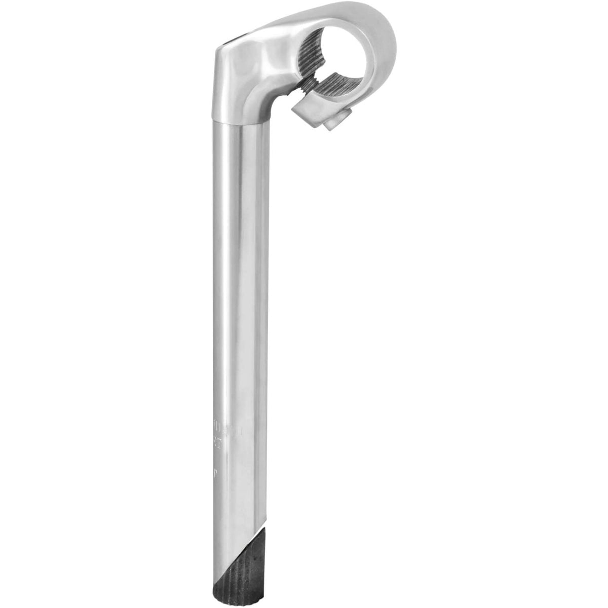 Ergotec Cat stuurpen van aluminium, 22,2 mm diameter, 230 mm lengte, chroomafwerking, geschikt voor fiets stuur.