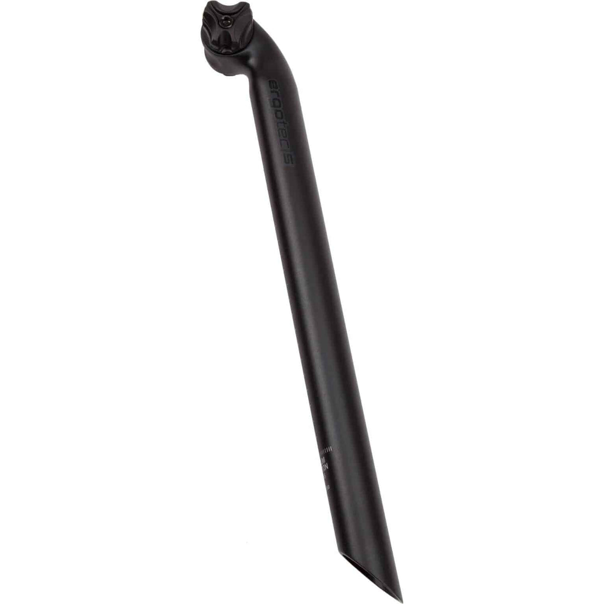 Ergotec Zadelpen Viper 27,2 mm x 400 mm aluminium met offset van 20 mm, zichtbaar met bevestigingsmechanisme