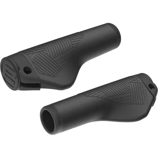 Ergotec Handvatset Eg-Active Flex - Links 135Mm / Rechts 135Mm - Zwart - Le Coq Wielerartikelen