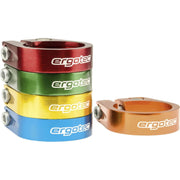 Ergotec Sci-105 zadelpenklem van aluminium Al6061 T6, geschikt voor Ø34,9 mm zadelpennen, stevig en lichtgewicht.