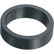 Ergotec 1 1/8 inch balhoofd spacer voor A-head, zwart zandstraler, frameonderdeel voor fiets.