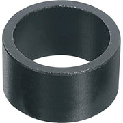 Ergotec 1 1/8 inch balhoofd spacer voor A-head, zwart zandstraler, frameonderdeel voor fiets.