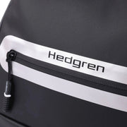 Hedgren Commute fietsrugzak 14L met stevige ritssluiting en gewatteerde schouderbanden, geschikt voor dagelijks gebruik.