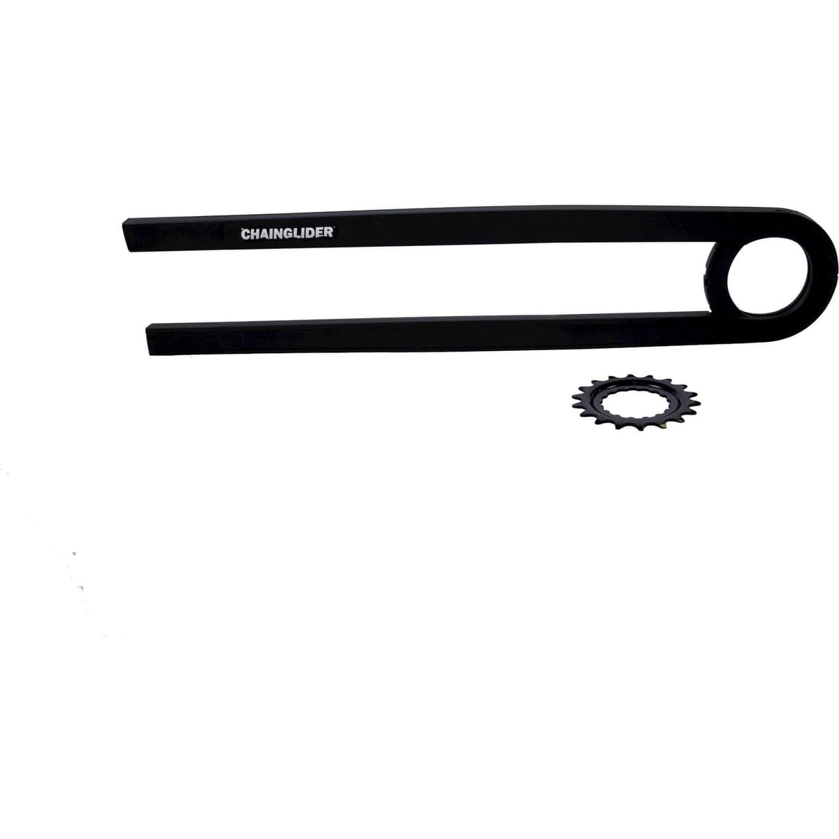 Hebie kettingscherm voor Bosch Gen. 2 met 18T voorstuk, beschermt de ketting en voorkomt vuil op de fiets.