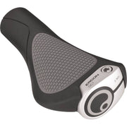 Ergon GC1 handvatten set voor fiets, comfortabel en ergonomisch ontwerp, zwart met gekleurde accenten