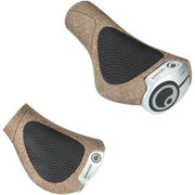 Ergon GC1 Nexus aluminium handvatten met klemmen, lichtgewicht en ergonomisch ontworpen voor comfortabel fietsen.