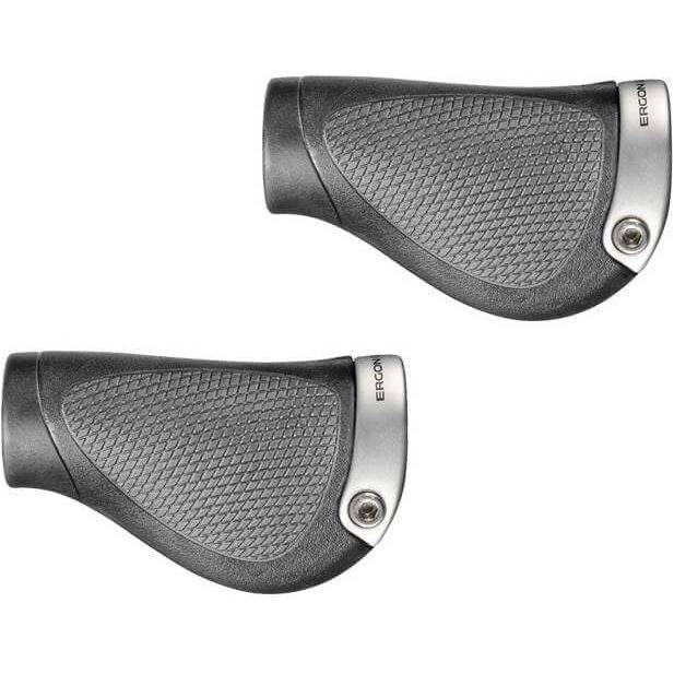 Ergon GP1 Performance handvatten met aluminium klemmen en gripshift, geschikt voor fiets, comfortabel en duurzaam ontwerp