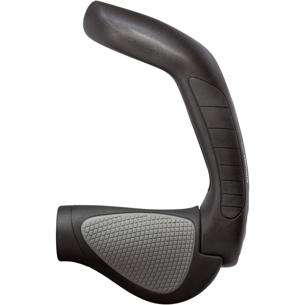 Ergon GP5 gripshift handvatten voor racefiets met comfort en prestaties, zwart met ergonomisch ontwerp en schakelknoppen