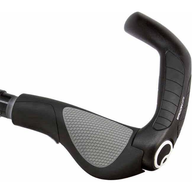 Ergon GP Nexus handvatten voor fiets, comfortabele en duurzame handgrepen met ergonomisch ontwerp voor optimale grip.