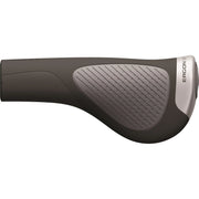 Ergon GP1 Evo handvatten met koudgeperste aluminium klemmen voor fiets, lichte en duurzame performance grip.