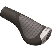 Ergon GP1 Evo handvatten met aluminium klemmen, koudgesmeed voor optimale grip en comfort op de fiets