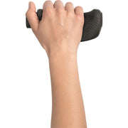 Ergon GT1 ergonomische handvatten met aluminium klem, comfortabel en stevig voor fietsers, zichtbaar op de afbeelding.