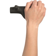 Ergon GT1 handvatten, ergonomisch ontwerp met aluminium klem, zichtbaar op de afbeelding voor comfortabel gebruik.