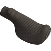Ergon GT1 handvatten met ergonomisch ontwerp en aluminium klem, geschikt voor comfort en stevige grip.