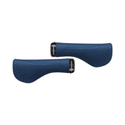 Ergon GS1-L Evo ergonomische handvatten voor mountainbikes, zachte grip en stevige constructie, zichtbaar op de afbeelding.