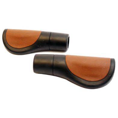 Widek Handvatten Stad Comfort Lengte 120Mm Zwart/Bruin - Le Coq Wielerartikelen