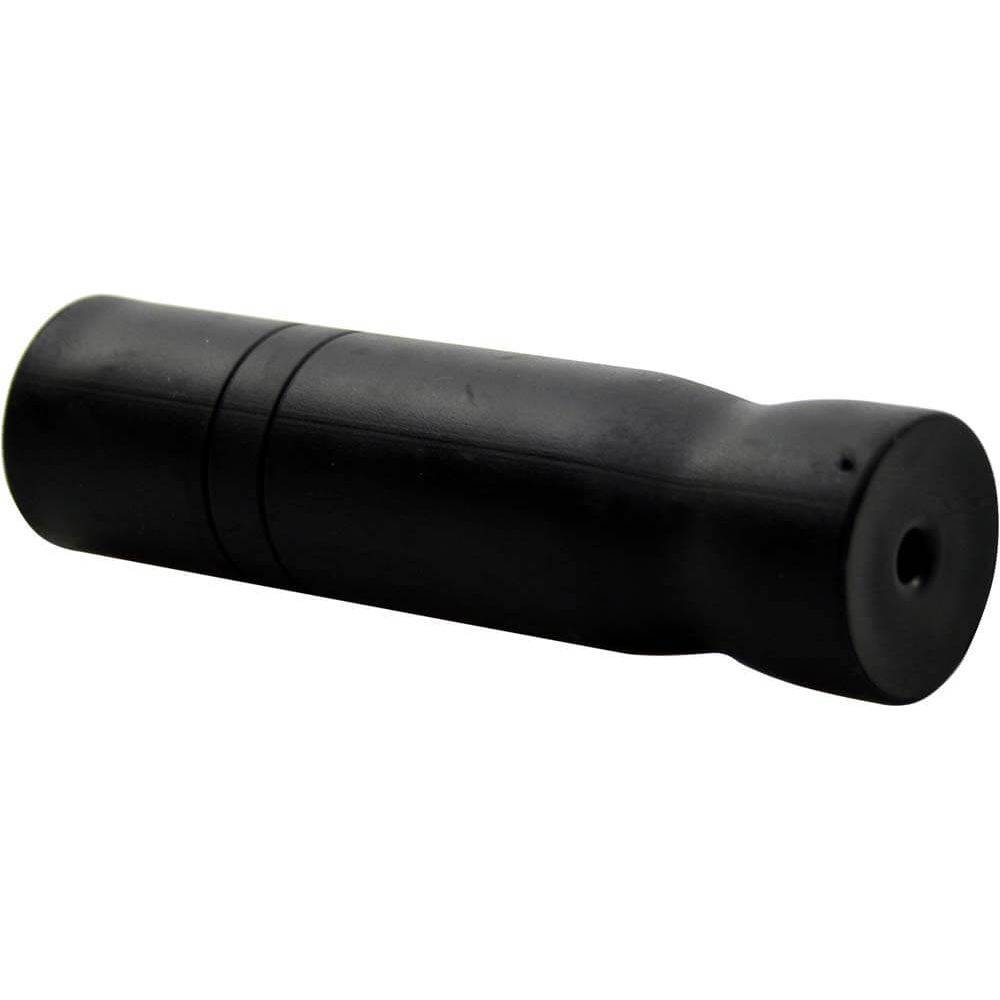 Zwarte Widek Slim Style handvatten doos met 25 handvatten, geschikt voor meubel- of kastdeuren.