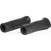 Zwart Herrmans Ergo 84B handvatset met ergonomisch gevormde handvatten voor comfortabel fietsgebruik