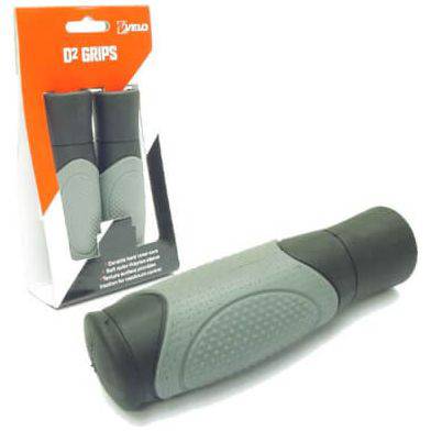 Velo Handvatten Kraton/Gel 125Mm Zwart/Grijs - Le Coq Wielerartikelen