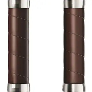 Brooks Handvatten Slender Leather Grips 130Mm - Le Coq Wielerartikelen