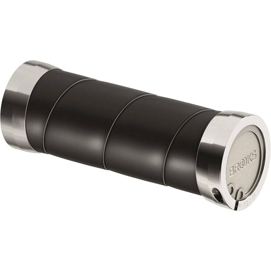 Brooks Handvatten Slender Leather Grips 100Mm - Le Coq Wielerartikelen