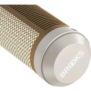 Brooks Cambium handvatten van 130 mm voor fiets, zwart rubber met textuur, comfortabel en geschikt voor stadsfietsen