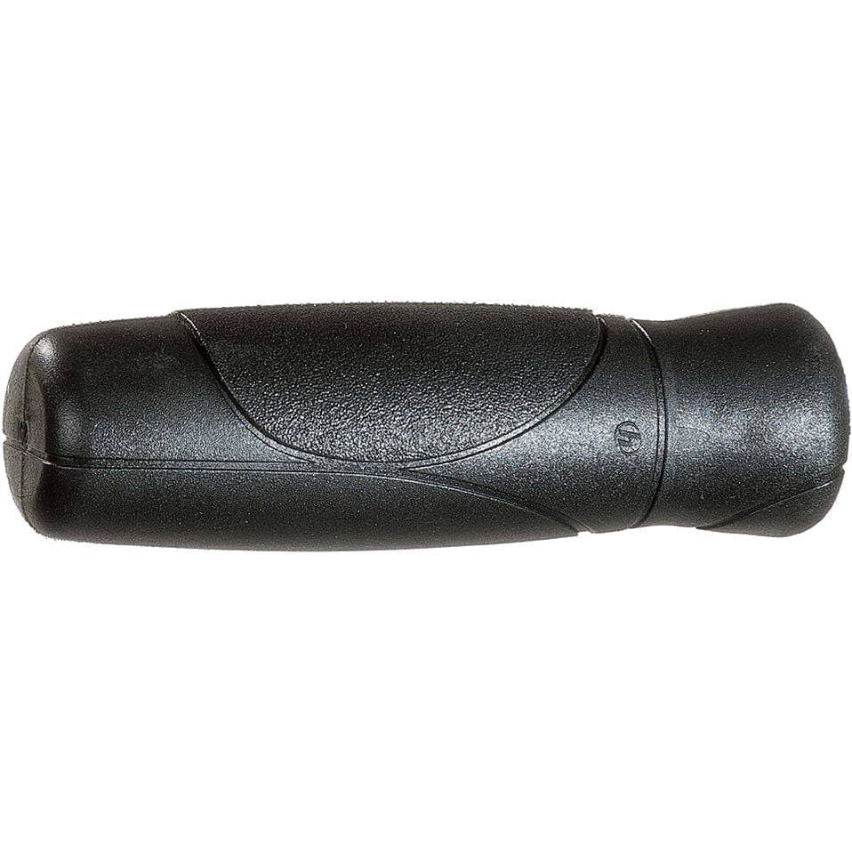 Herrmans Cut 93 handvatten in zwart, 90/120 mm, ftalaten- en latexvrij, geschikt voor fiets of scooter.
