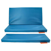 Babboe Big kussenset met kleurrijke kussens voor kinderbakfiets, zachte bekleding en vrolijke patronen.