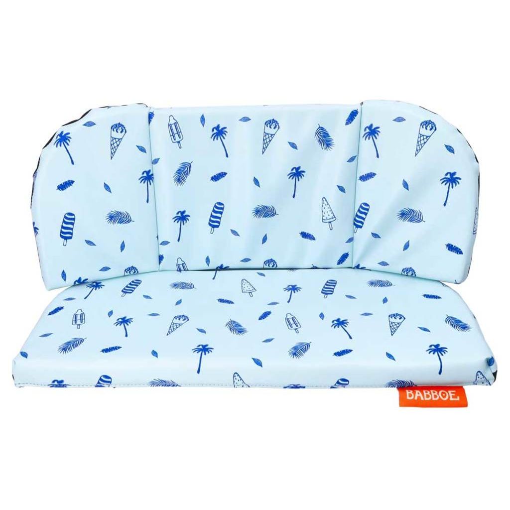 Babboe Go kussenset met comfortabele, kleurrijke kussens voor kinderwagen of bakfiets, zacht en geschikt voor dagelijks gebruik