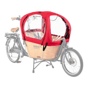 Babboe City Regentent Set met raampjes voor bakfietsen, inclusief beschermende raampjes en accessoires, geschikt voor Babboe bakfietsen.
