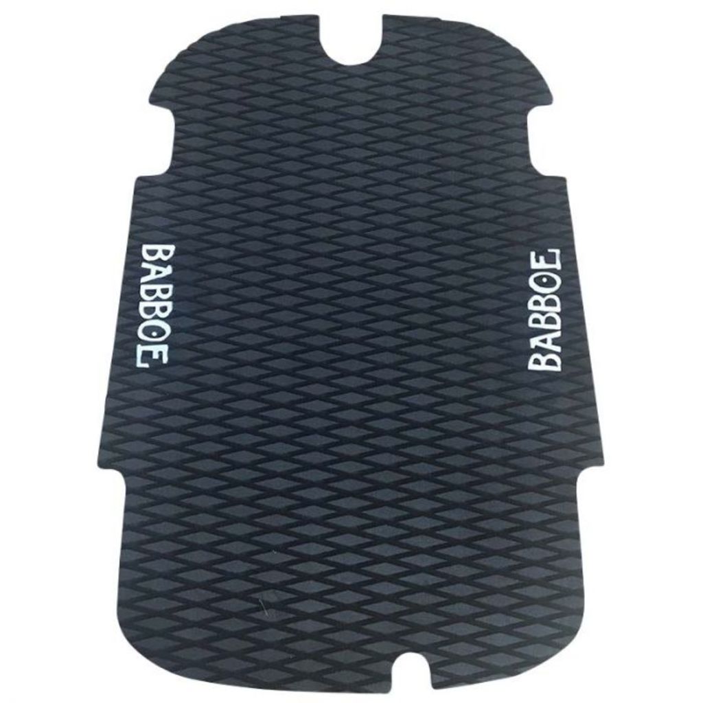 Babboe City V1 mat anti-slip zwart voor kinderfiets, beschermende rubber mat met antislip oppervlak