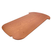 Babboe Carve/Flow houten paneel bodem in bruin, zichtbaar met textuur en houtafwerking op de afbeelding