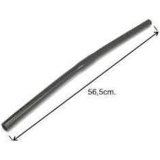 Ergotec Town Exclusive aluminium stuurbocht voor stadsfiets, 25,4 mm diameter en 560 mm breed, zwart gekleurd.