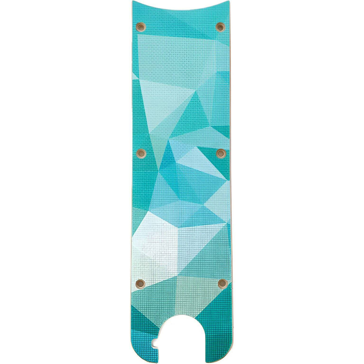 Turquoise Jivr scooter deck frameaccessoire met stevige constructie en opvallende kleur, geschikt voor stunt en urban scooteren