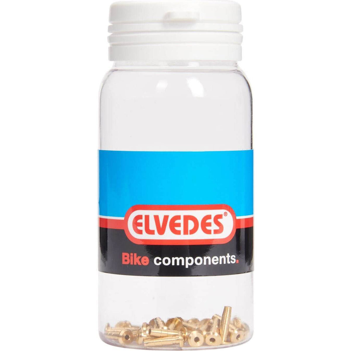 Elvedes messing remonderdelen met naald, 10 stuks, geschikt voor fietsonderdelen en reparaties.