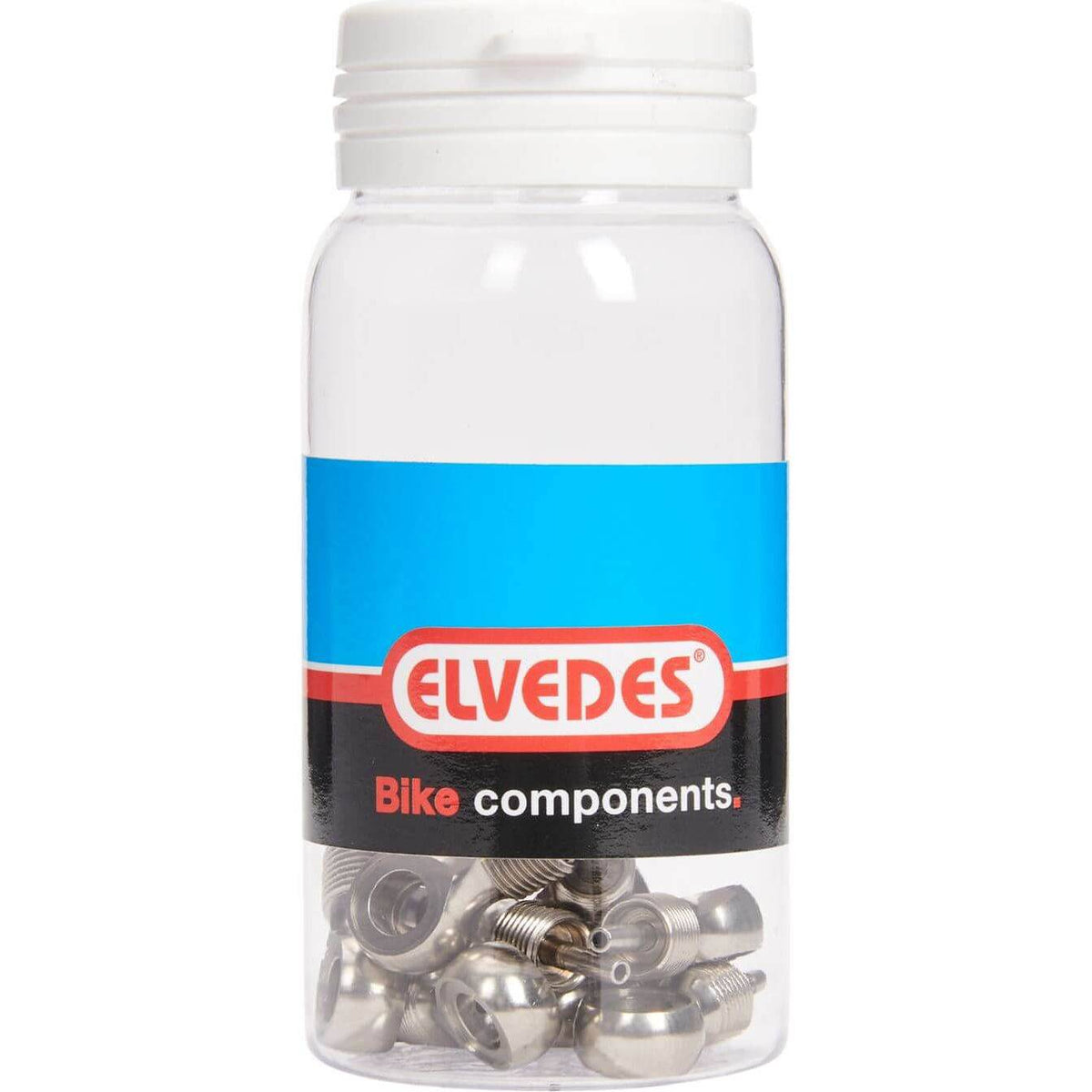 Rvs remonderdeel Elvedes Banjo/Oog, geschikt voor fietsremmen, zichtbaar op de afbeelding.