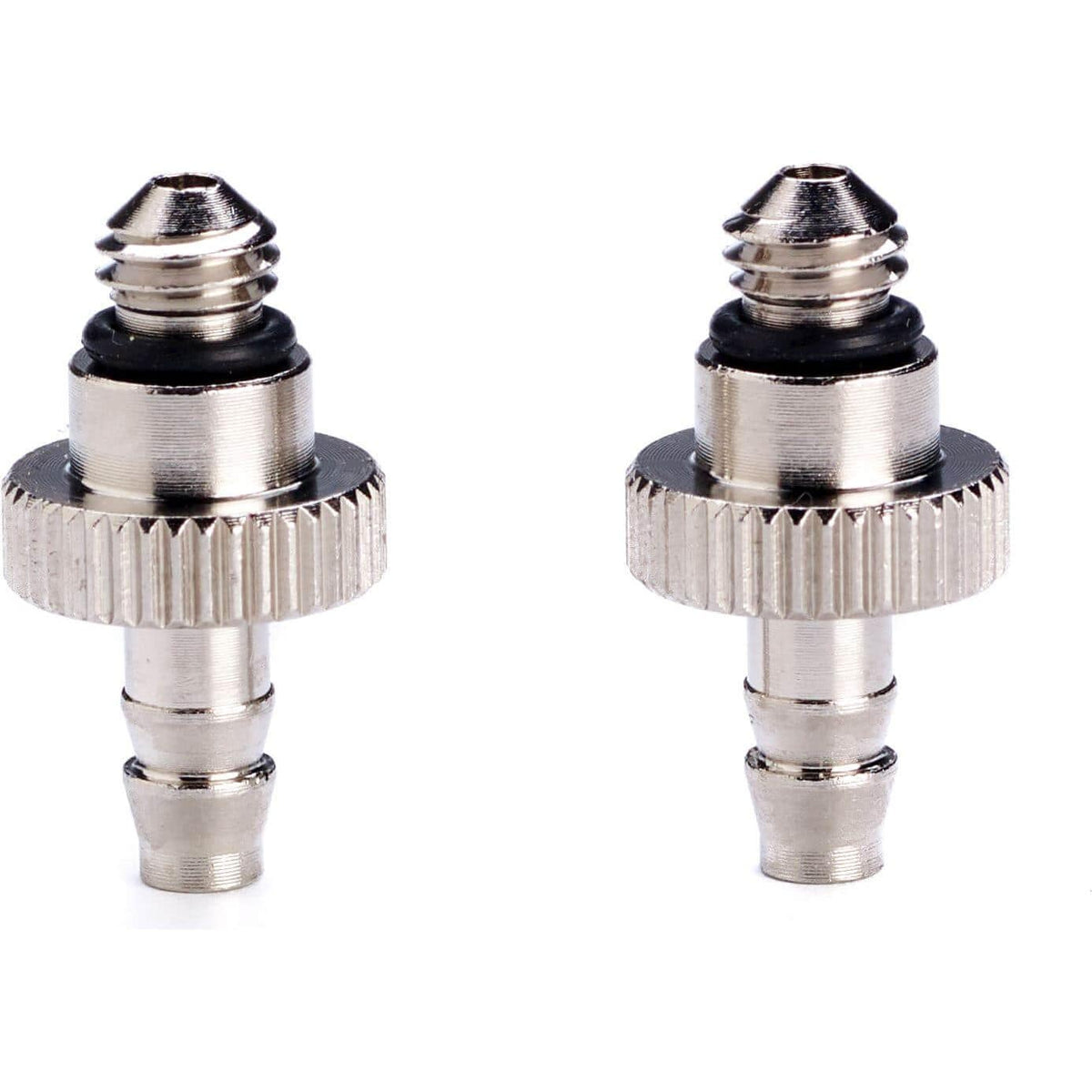 Elvedes remonderdeel Bleed Adapter Hp4000, zichtbaar op de afbeelding, geschikt voor fietsremmen en gemonteerd op het product.