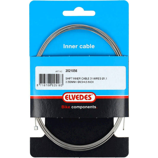 Elvedes Schakel Binnenkabel Rvs Slick 31Dr Nippel 4.5X4.5 - Le Coq Wielerartikelen